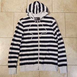 H&M zip hooded sweater medium